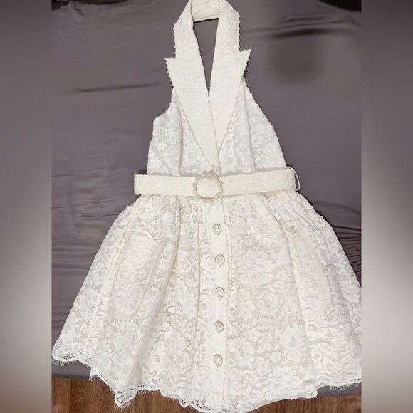 AU2 Zimmermann High Tide Tuxedo Mini Dress - Picture 9 of 15